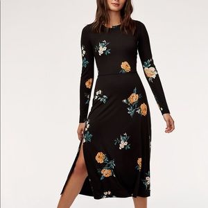 Aritzia Wilfred Free Kaylee Floral Dress